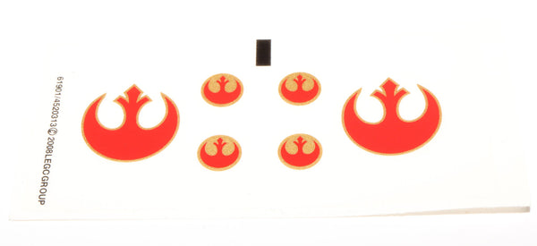 Lego Star Wars Sticker Sheet for Set 7668 Rebel Scout Speeder