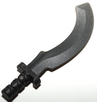 Lego Pearl Dark Gray Minifig Weapon Sword Khopesh (Sickle Sword)